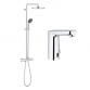 Grohe Eurosmart Cosmopolitan E & Vitalio Start pakke til badevrelset