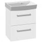Dansani Mido m�bels�t 50 m/2 skuffer og Capella vask - Hvid mat
