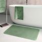 Hefe Fuzzy skridsikker badem�tte 40 x 60 - Gr�n