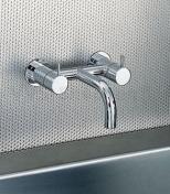 Vola 1611-16 Håndvaskbatteri med svingtud - Krom