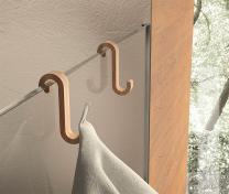 Hefe Merlino krog til glasvæg - Bambus Hefe Merlino krog til glasvæg - Bambus