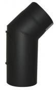 Metalbestos 130 mm 45� kn�r�r m/ renseklap