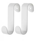 TVS kroge 2 stk 19mm  - Hvid TVS kroge 2 stk 19mm  - Hvid