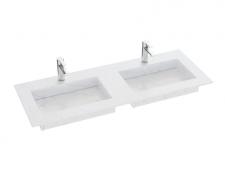 Dansani Angular 120 dobbeltvask t/mbel - Eternal-statuario