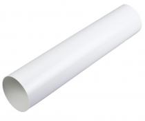 Duka ventilationsrr hvid - 100 x 500 mm