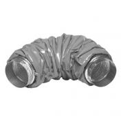 Lindab Flexlyddæmper SLF 125 mm på 600 mm