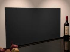 Firkantet stænkplade til køkken - 80 x 40 cm - Mat sort glas Firkantet stænkplade til køkken - 80 x 40 cm - Mat sort glas