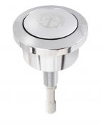 Gustavsberg T2 Nordic Trykknap med enkelt skyl, krom Gustavsberg T2 Nordic Trykknap med enkelt skyl, krom