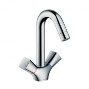 hansgrohe Logis 2-grebs hndvaskarmatur 150 m/svingtud u/bundventil - Krom