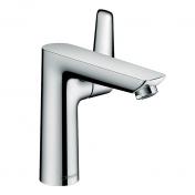 hansgrohe Talis E 150 hndvaskarmatur m/lft-op bundventil - Krom