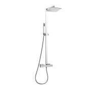 Casse komplet brusesystem 195mm - Krom