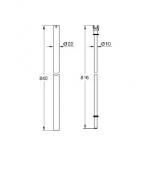 Grohe Euphoria bruse tilbehr 84 cm