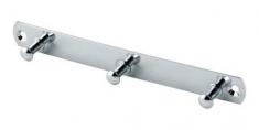 Knager�kke med 3 kroge - Krom