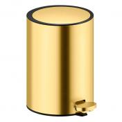 Damixa Zen toiletspand m/pedal og SoftClose 3l - Brstet messing