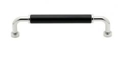 Gustavsberg H2 m&oslash;belgreb - Krom/sort - CC 128 mm