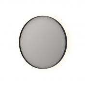 Sanibell Ink SP17 rundt spejl m/backlight, varme og sensor Ø60 - Børstet gunmetal