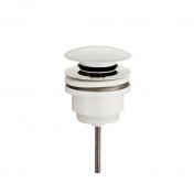 Cassøe Universal push-up bundventil - Mat hvid Cassøe Universal push-up bundventil - Mat hvid