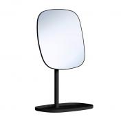 Beslagsboden Glow makeupspejl på fod m/bakke og 7x forstørrelse - Mat sort