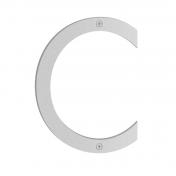 Beslagsboden Nordic husbogstav C - Mat grå Beslagsboden Nordic husbogstav C - Mat grå