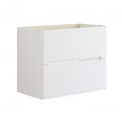 Dansani Luna Vintage 80 vaskeskab m/skuffer og integreret greb - Hvid mat