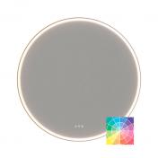 Dansani Hoop rundt spejl m/lys og lysstyring 94,3 - Valgfri rammefarve