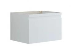 Dansani Luna Urban Mini vaskeskab 60*44 m/skuffer - Hvid mat lak