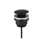 Cassøe Universal push-up bundventil - Mat sort Cassøe Universal push-up bundventil - Mat sort