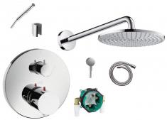 AXOR Starck komplet brusesystem t/indbygning AXOR Starck komplet brusesystem t/indbygning