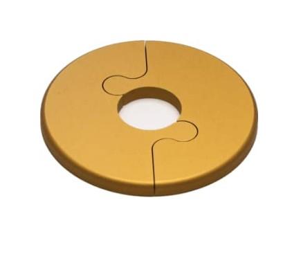 Metalwo Alu fit rosette Ø16 - Børstet messing Metalwo Alu fit rosette Ø16 - Børstet messing