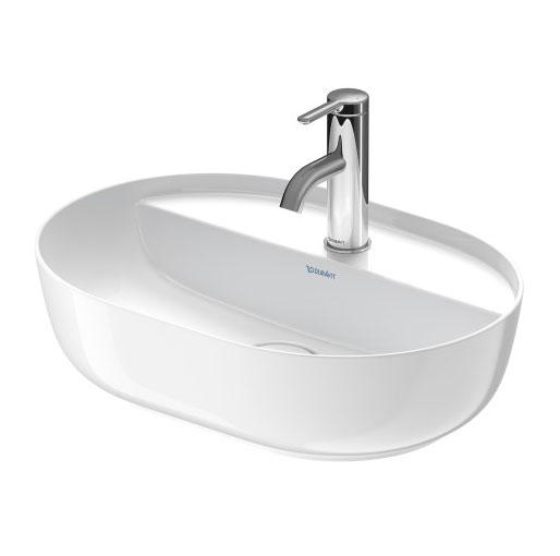Duravit Luv 50 fritstående bowlevask - 1 hanehul Duravit Luv 50 fritstående bowlevask - 1 hanehul