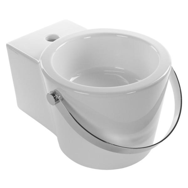 Eico Bucket 30 R 40 bowlevask op til væg - 1 hanehul Eico Bucket 30 R 40 bowlevask op til væg - 1 hanehul