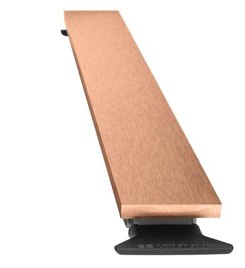 Unidrain Highline panel - Børstet kobber - 700 mm Unidrain Highline panel - Børstet kobber - 700 mm