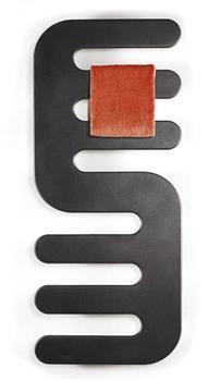 Kriss Hand håndklædetørrer - 51,4x120 cm - Grafitgrå Kriss Hand håndklædetørrer - 51,4x120 cm - Grafitgrå