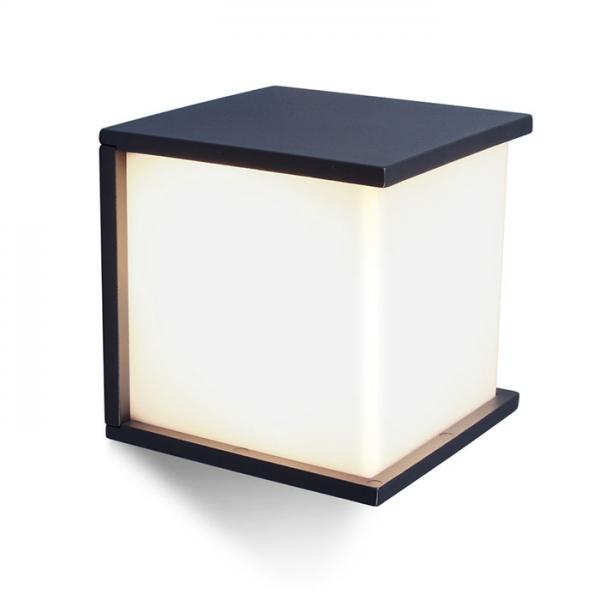 Lutec Architectural Box Cube udendørslampe til væg Lutec Architectural Box Cube udendørslampe til væg
