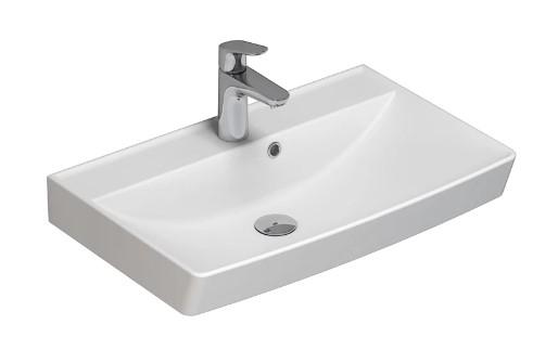 Dansani Cappella 60 håndvask t/væg eller møbel - 1 hanehul - Mat hvid Dansani Cappella 60 håndvask t/væg eller møbel - 1 hanehul - Mat hvid