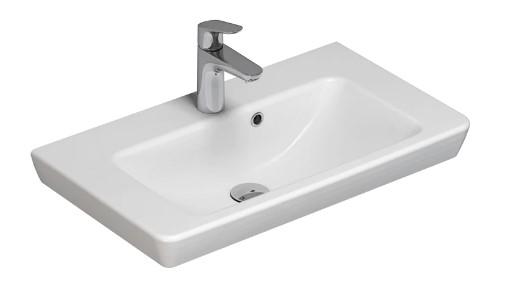 Dansani Lotto 60 håndvask t/væg eller møbel - 1 hanehul Dansani Lotto 60 håndvask t/væg eller møbel - 1 hanehul