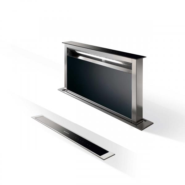 Eico Fabula N PLUS indbygget emhætte t/ bordplade - Rustfrit stål Eico Fabula N PLUS indbygget emhætte t/ bordplade - Rustfrit stål