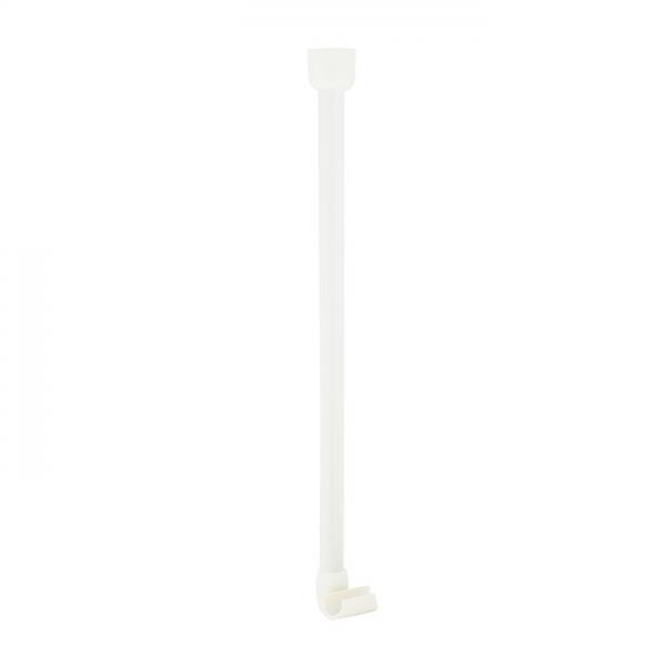 Ridder loftstøtte t/badeforhængsstang - Hvid