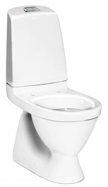 Gustavsberg Nautic toilet 5500L m/skjult S-lås Gustavsberg Nautic toilet 5500L m/skjult S-lås