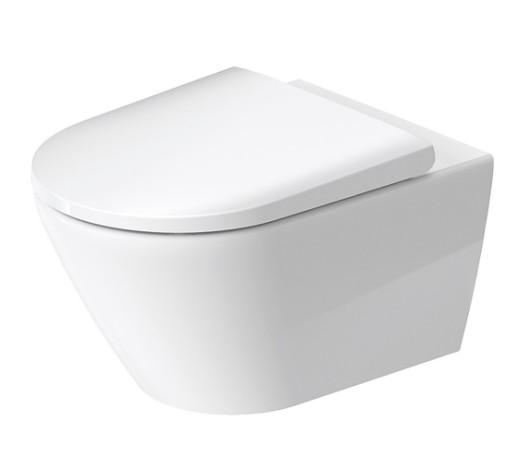 Duravit D-Neo væghængt toilet m/RIMless og toiletsæde m/softclose Duravit D-Neo væghængt toilet m/RIMless og toiletsæde m/softclose
