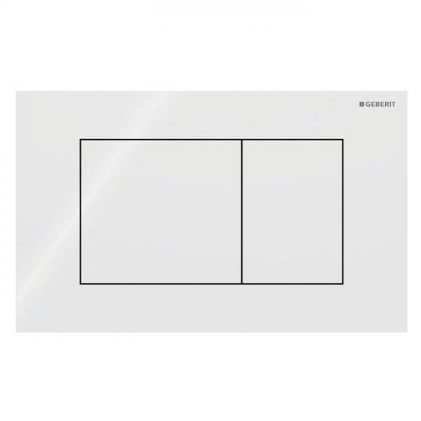 Geberit Sigma 40 Square betjeningsplade - Hvid