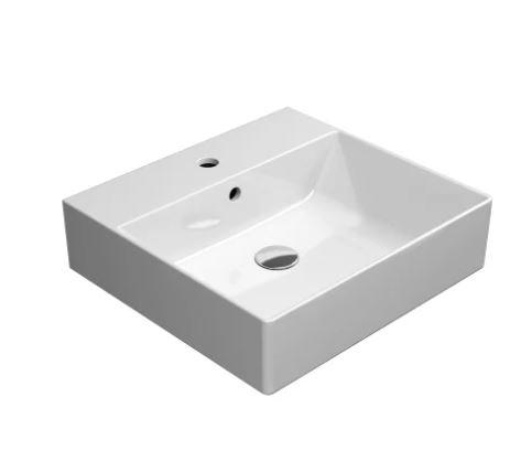 GSI Kube X 50 håndvask t/væg - ExtraGlaze GSI Kube X 50 håndvask t/væg - ExtraGlaze