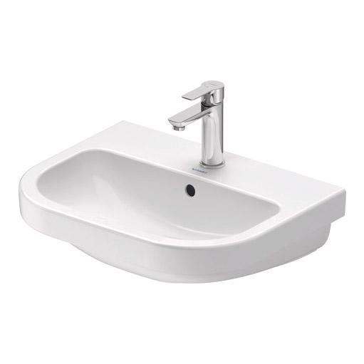 Duravit D-code 55 håndvask t/væg - 1 hanehul