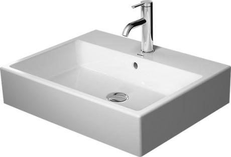 Duravit Vero Air 60 fritstående bowlevask - 1 hanehul Duravit Vero Air 60 fritstående bowlevask - 1 hanehul