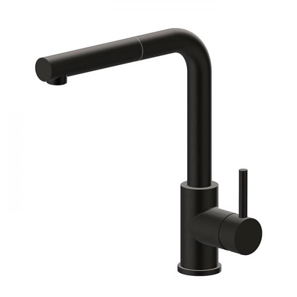 Cassøe Newform X-Trend køkkenarmatur m/udtræk - Mat sort Cassøe Newform X-Trend køkkenarmatur m/udtræk - Mat sort