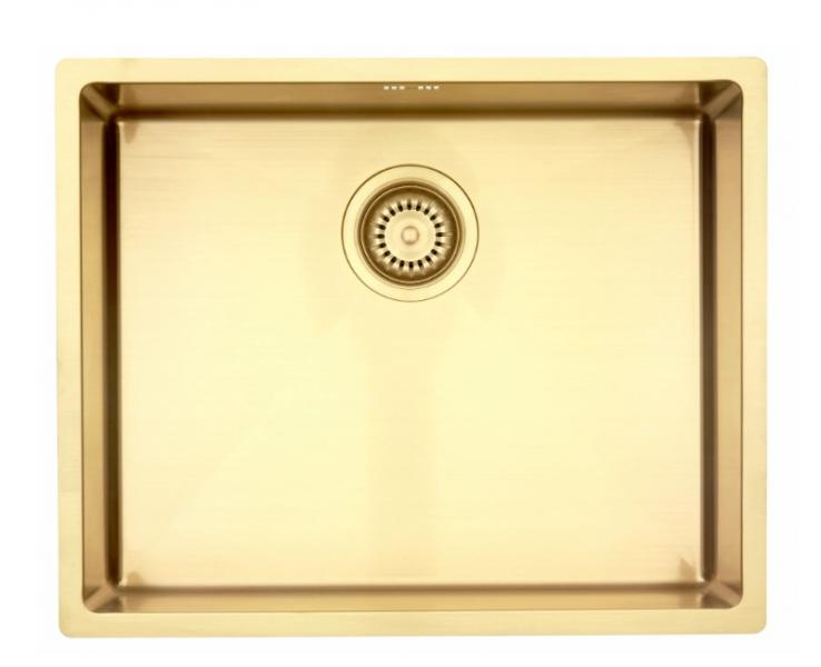 Lavabo Kubus 500 Soft køkkenvask - Messing PVD Lavabo Kubus 500 Soft køkkenvask - Messing PVD