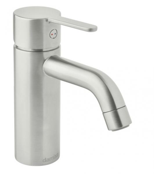 Damixa Silhouet S håndvaskbatteri u/bundventil - Steel Damixa Silhouet S håndvaskbatteri u/bundventil - Steel