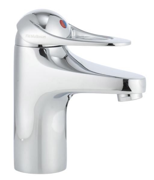 FM Mattsson 9000E II håndvaskarmatur u/bundventil