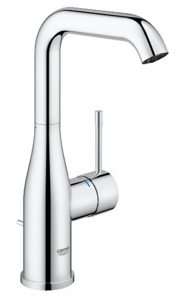Grohe Essence New L håndvaskarmatur m/bundventil og svingtud - Krom Grohe Essence New L håndvaskarmatur m/bundventil og svingtud - Krom