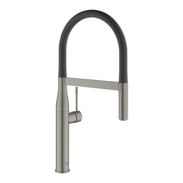 Grohe Essence New køkkenarmatur m/profi-bruser - Børstet hard graphite Grohe Essence New køkkenarmatur m/profi-bruser - Børstet hard graphite